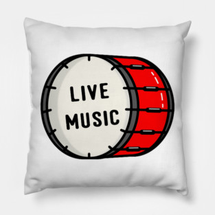 live music Pillow