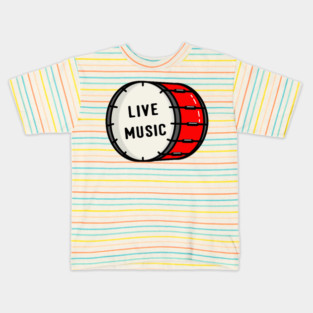live music Kids T-Shirt