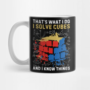 Rubiks Cube Solving Mug