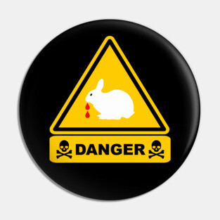 Danger Rabbit Pin