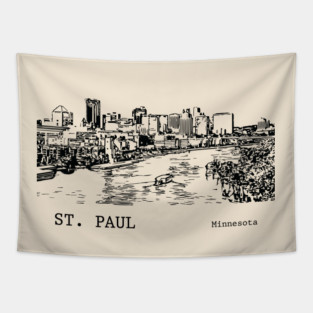 St. Paul Minnesota Tapestry