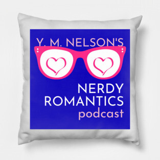 Nerdy Romantics Podcast - Nerdy logo Pillow