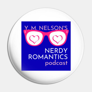 Nerdy Romantics Podcast - Nerdy logo Pin