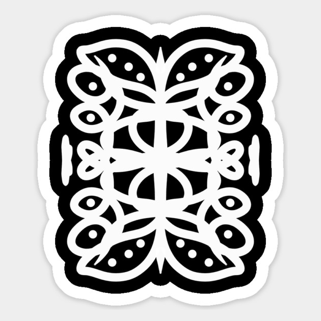 Lines Art 9 Magnet by Megadorim