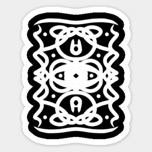 Lines Art 11 Sticker