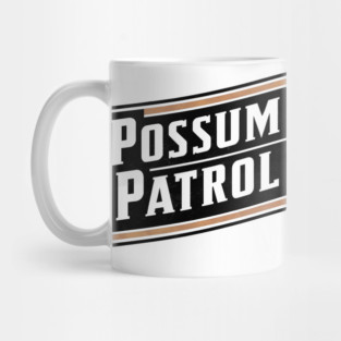 Possum Patrol – Funny Animal Squad Humor Gift Graphic Mug