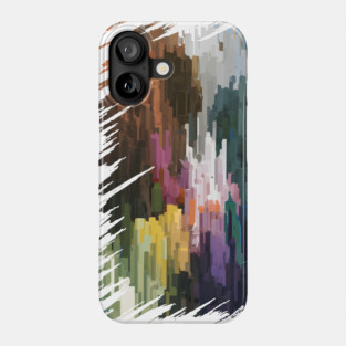 Abstract Color Splash – Modern Artistic Graphic Gift Phone Case