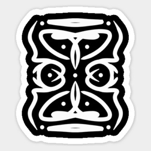 Lines Art 12 Sticker