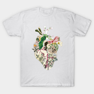 Vintage Botanical Heart T-Shirt