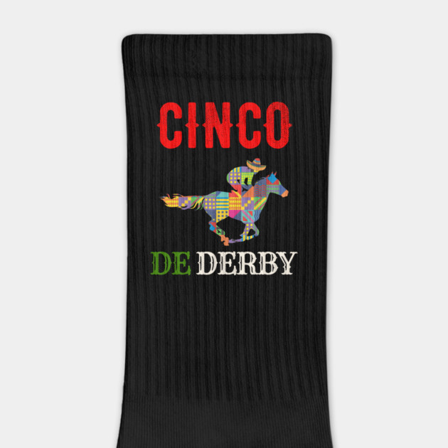 Cinco de Derby Funny Horse Racing sombrero Cinco De Mayo by BEZZAIM