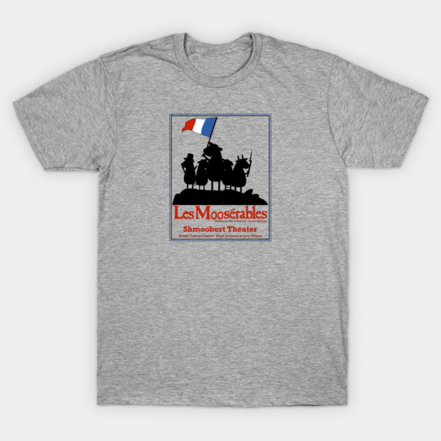 Les Mooserables T-Shirt by Coconut Moe Illustrations