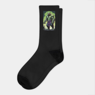 Frankenstein Bear 1 Socks
