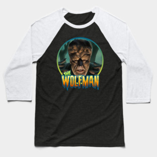 The Wolf Man Baseball T-Shirt