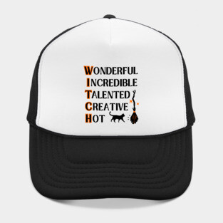 Wonderful W.I.T.C.H. Fun Wiccan Pagan Cheeky Witch® Hat