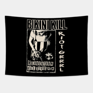 bikini kill Tapestry