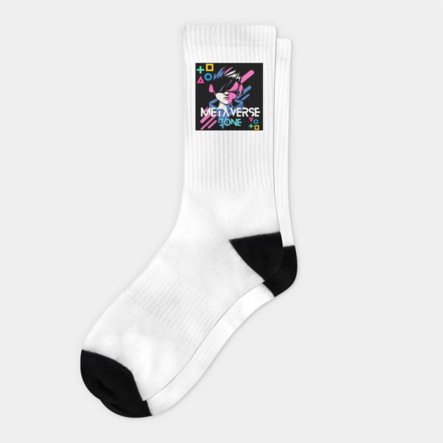 Metaverse Zone Socks by Urbanprint