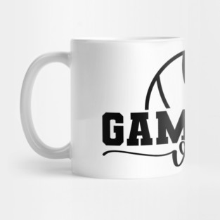 Bleached Volleyball Game Day Vibes Volleyball Mom Leopard Mug