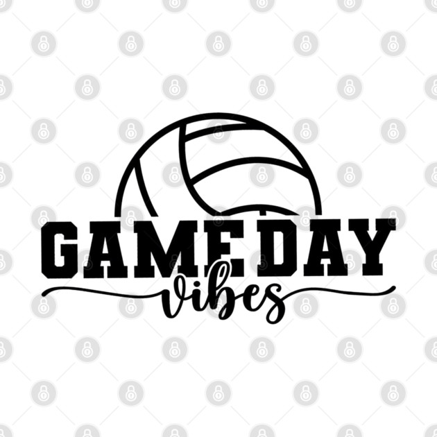 Bleached Volleyball Game Day Vibes Volleyball Mom Leopard by Rene	Malitzki1a