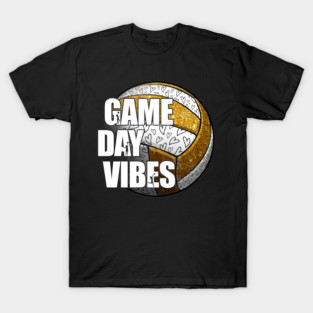 Bleached Volleyball Game Day Vibes Volleyball Mom Leopard T-Shirt