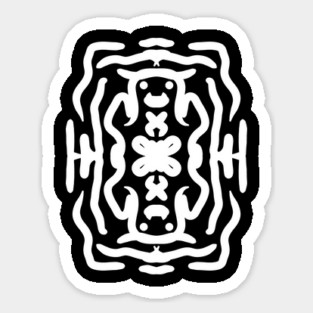 Lines Art 16 Sticker