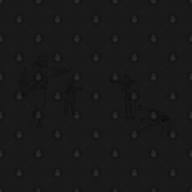 Reservoir Dogs: Mexican Outline by 51Deesigns