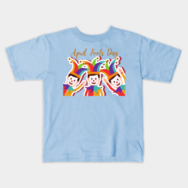 Happy April Fools day Kids T-Shirt by Urbanprint