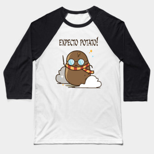 Expecto Potato Baseball T-Shirt