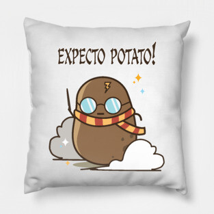 Expecto Potato Pillow