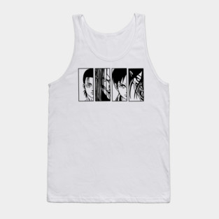 Attack on Titan Eren forms Tank Top