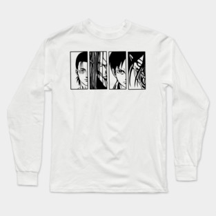 Attack on Titan Eren forms Long Sleeve T-Shirt