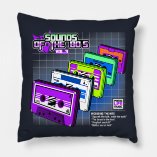 Sounds of the 80s Vol.3 Pillow