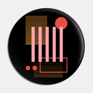 Colorful Geometric Shapes Pin