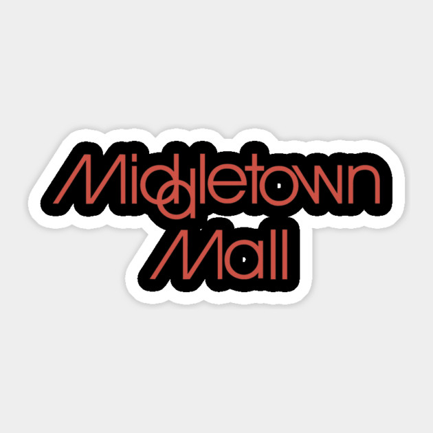 Middletown Mall Sticker by casualteesinc
