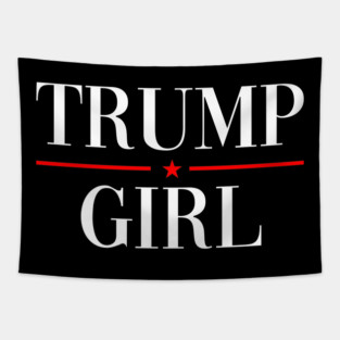 Trump Girl, Get Over it Tapestry