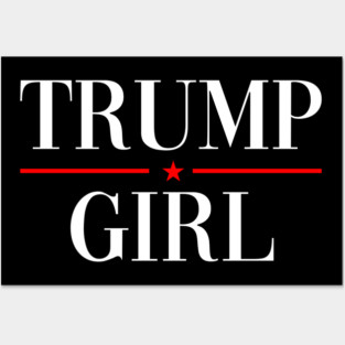 Trump Girl, Get Over it Posters and Art