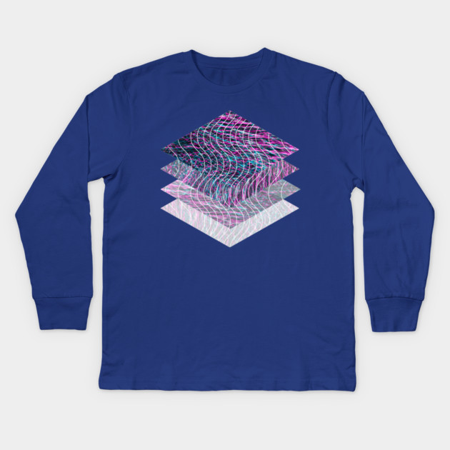 Surreal Dream Unit Kids Long Sleeve T-Shirt by casualteesinc