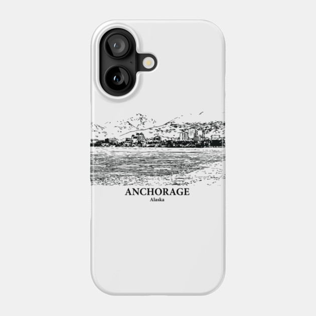 Anchorage - Alaska Phone Case by Lakeric