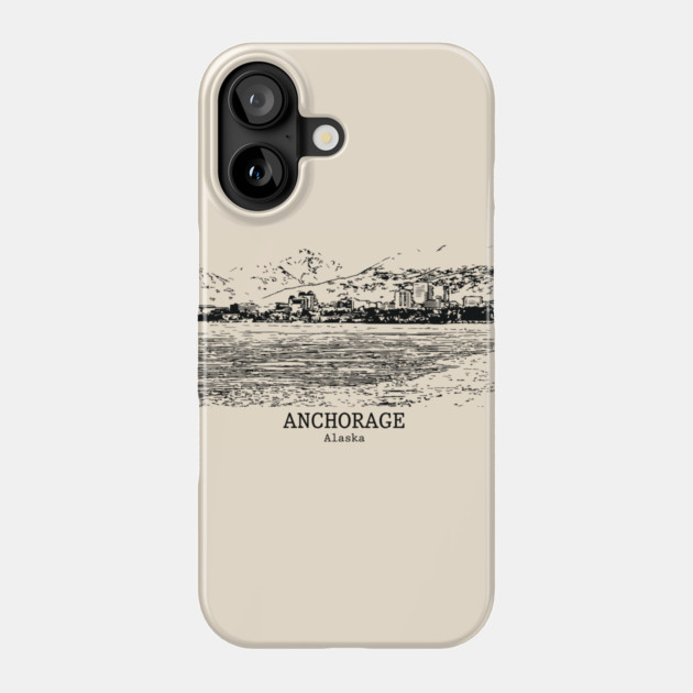 Anchorage - Alaska Phone Case by Lakeric