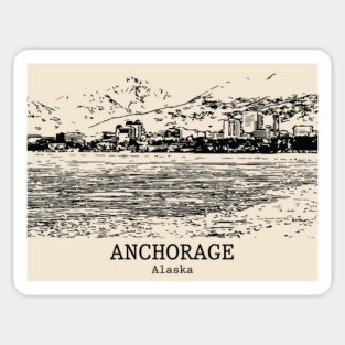 Anchorage - Alaska Sticker