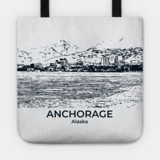 Anchorage - Alaska Tote