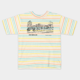 Durham North Carolina Kids T-Shirt