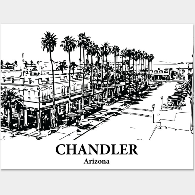 Chandler - Arizona Wall Art by Lakeric