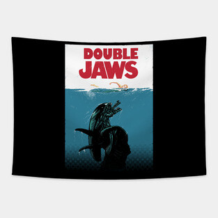 Double Jaws Tapestry