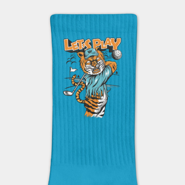 Tiger Said Lets Play Golf by Urbanprint