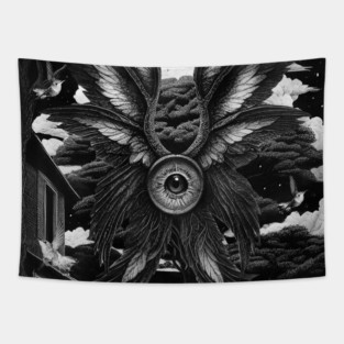 Biblically Accurate Angel Seraphim Archangel Christianity Tapestry