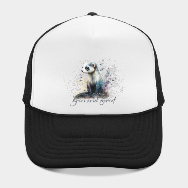 Grin and Ferret Pun by HolidayBug