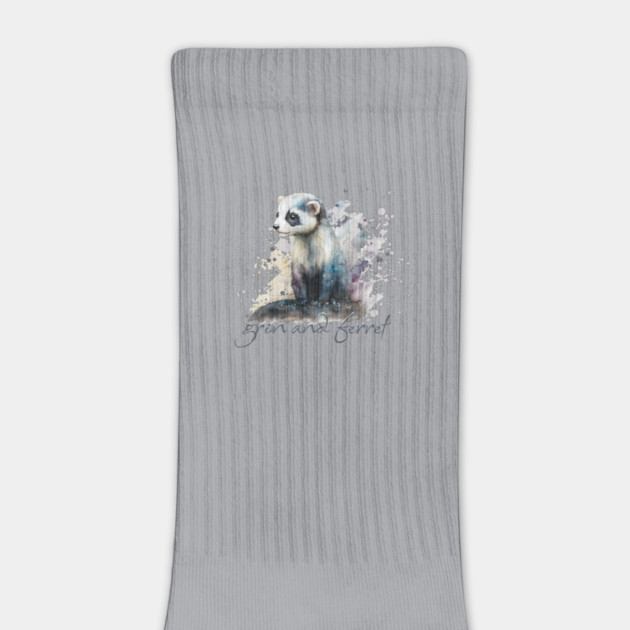 Grin and Ferret Pun by HolidayBug