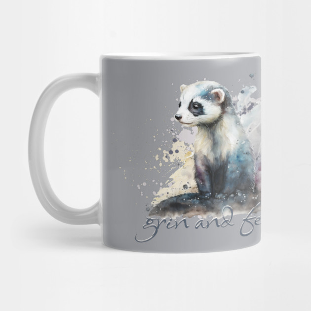 Grin and Ferret Pun by HolidayBug