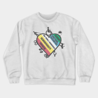 Disability Pride Crewneck Sweatshirt