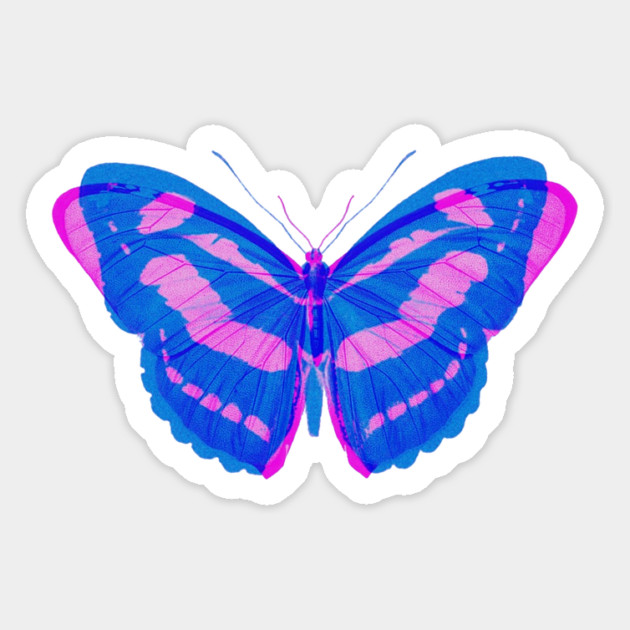 Retro Butterfly Magnet by Megadorim